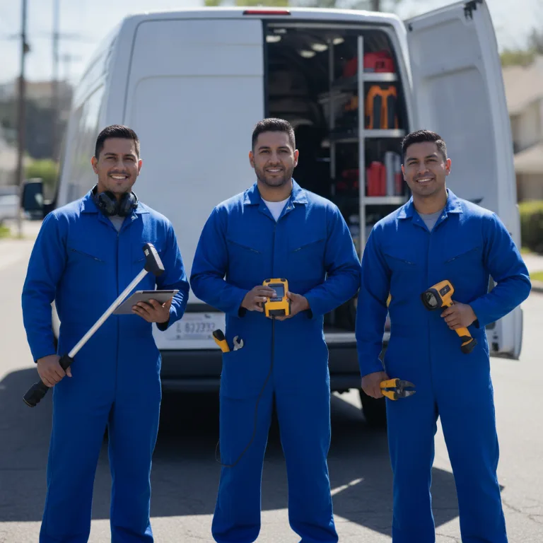 Detección de Fugas de Agua equipo en Paraiso